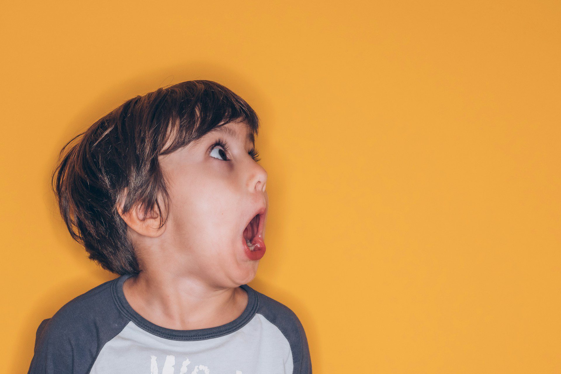 Image shows surprised child, as if surprised to learn about resume keywords, the topic of the blog entry.